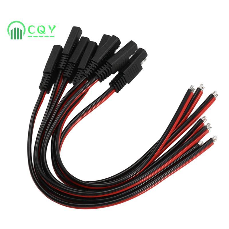 8 CÁI 14AWG SAE Connector 30cm, Cáp nối dài SAE hạng nặng 2Pin Bộ chuyển đổi mở rộng ngắt kết nối nh