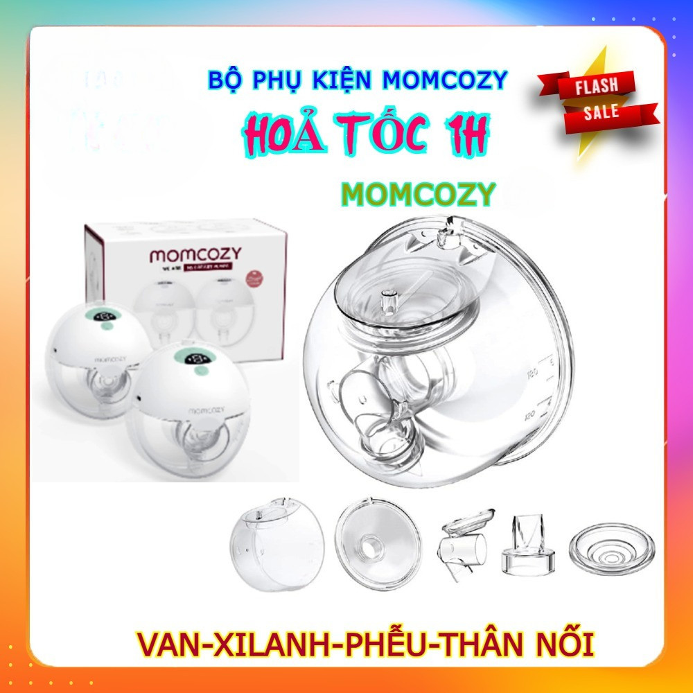 [HoảTốc] Phụ kiện Máy hút sữa S12 S12Pro S9 S9 Pro - Van silicon, phễu, cup, cổ nối, màng ngăn, xila