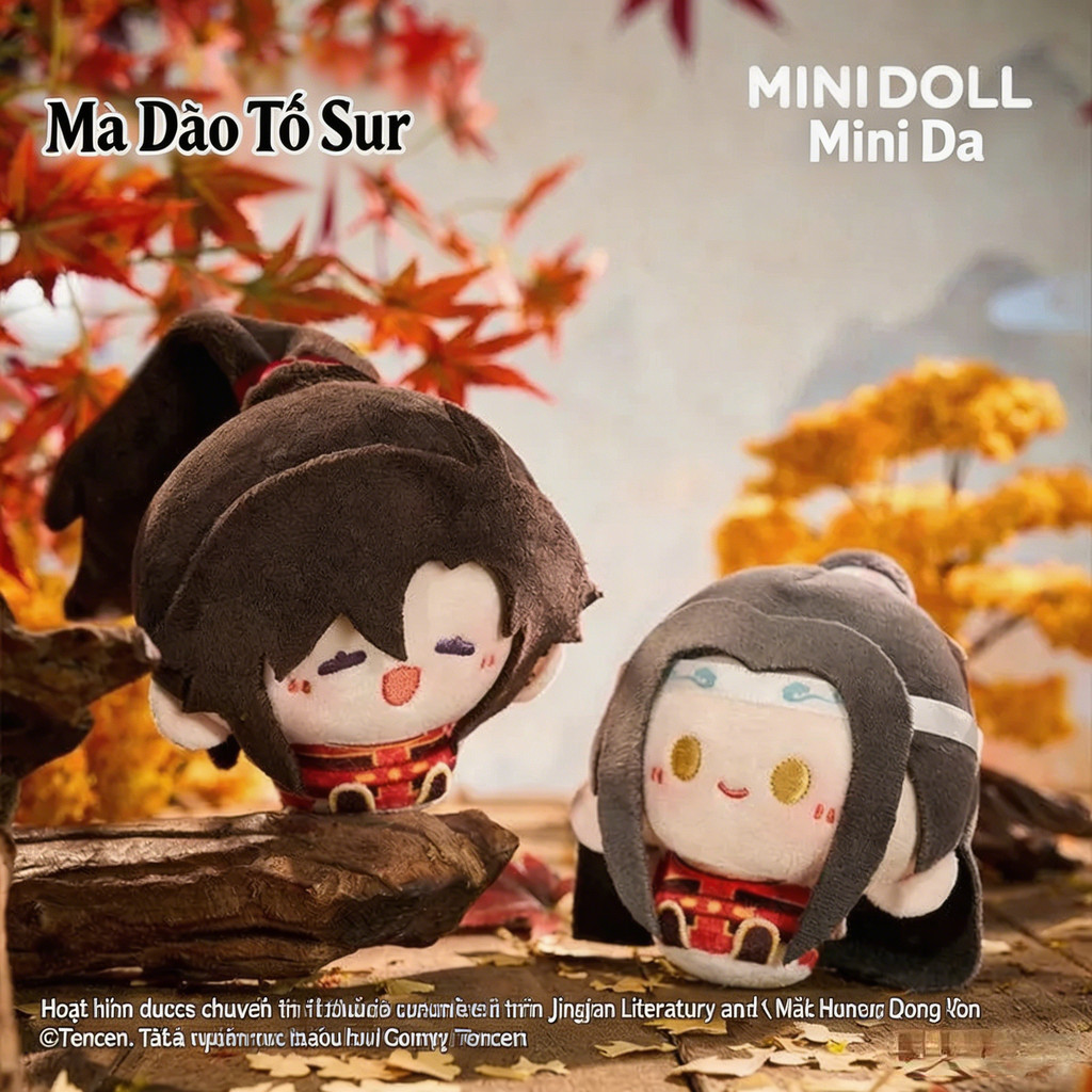 【Fast shipping】ma đạo tổ sư Wei Wuxian Lan Wangji mô hình doll truyện tranh Grandmaster of Demonic C