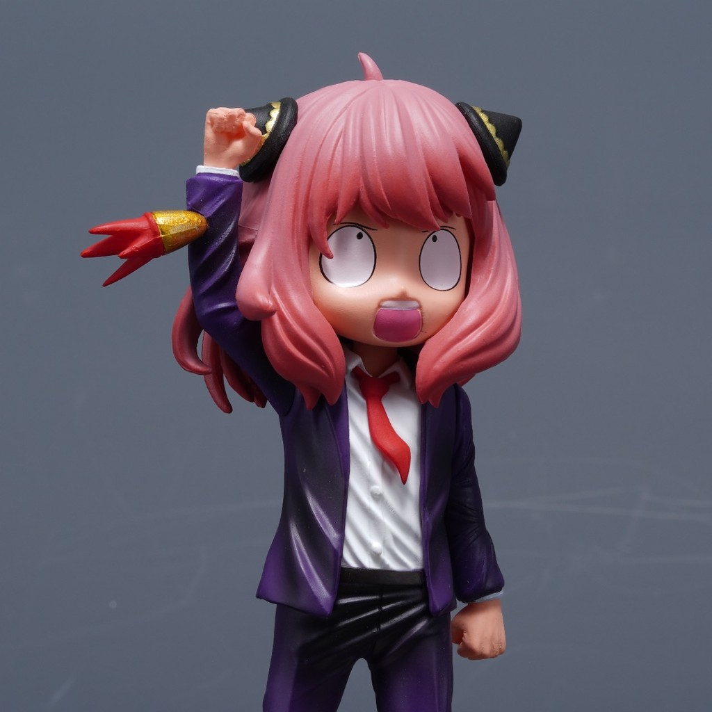 Anya Forger Cosplay Spy x Gia Đình Hình Phù Hợp Với Anya Nhân Vật Anime Nhân Vật Đồ trang trí Bộ Sưu