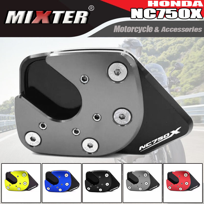 Phụ Kiện Xe Máy Bên Đứng Phóng To Đá Đứng Mở Rộng Tấm Phóng To Miếng Lót Phù Hợp Cho Xe Honda NC750X