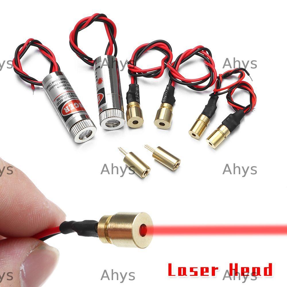 AHYS Point / Line Laser 650nm 5mW Đầu mô-đun đầu Diode Laser có thể điều chỉnh Laser