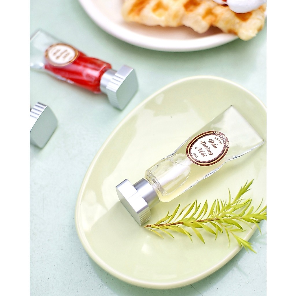 [Quà tặng không bán] Dầu dưỡng môi cho môi căng mịn, hỗ trợ làm hồng môi handmade Asari Cosmetics