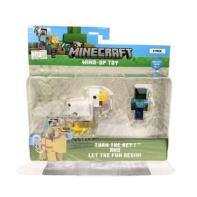 Đồ Chơi Mô Hình Minecraft Dây Cót Chicken Jockey MINECRAFT PMI CHI/MC1014