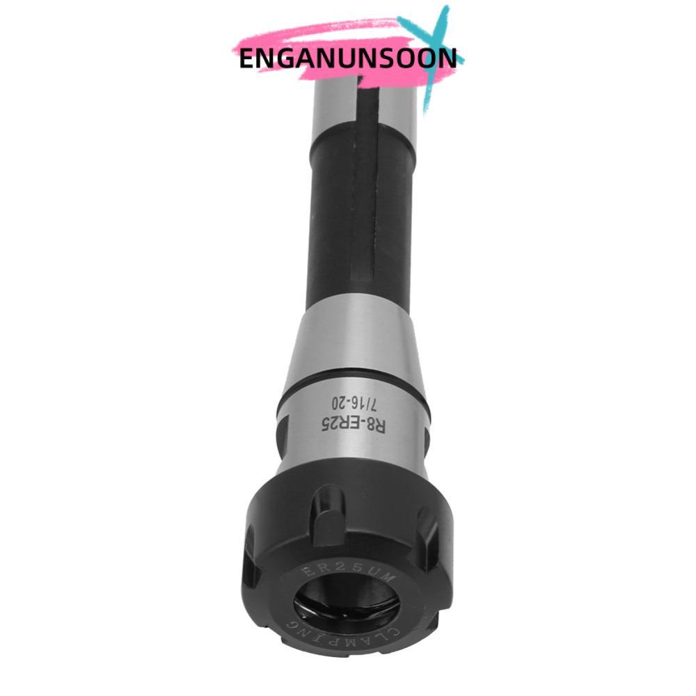 ENGANUNSOON R8-ER25 Collet Chuck, R8 Shank Spring Loaded Spring Collet Chuck Holder, Collet ER25 cao