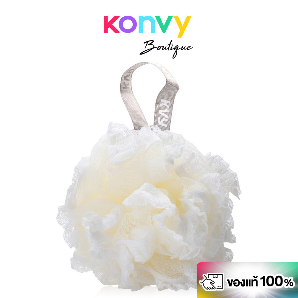 KVY Super Soft LaceBath Ball Body Scrub để tắm (Trắng / Xanh / Hồng)