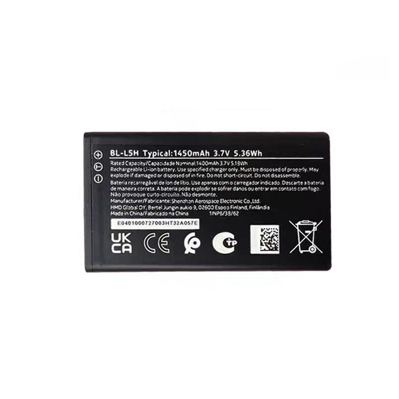 Thích hợp cho Nokia 105 4G Pin điện thoại di động mới TA-1553 1450mAh BL-L5H Bảng điện