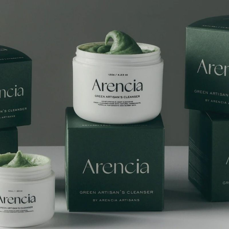 12y Bonded warehouse direct shipment of new cleansing face mask arencia Pore-reducing clay paste RAJ