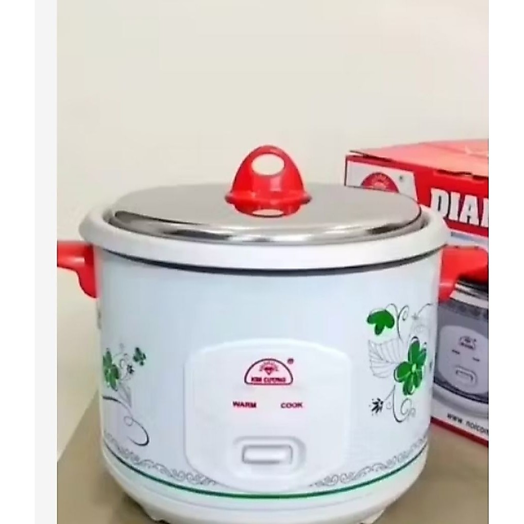 Nồi cơm điện   Kim Cương  nắp rời dung tích từ  1 Lít 2 đến 2 Lít 8 .hàng chính hãng,nấu nhanh giữ n