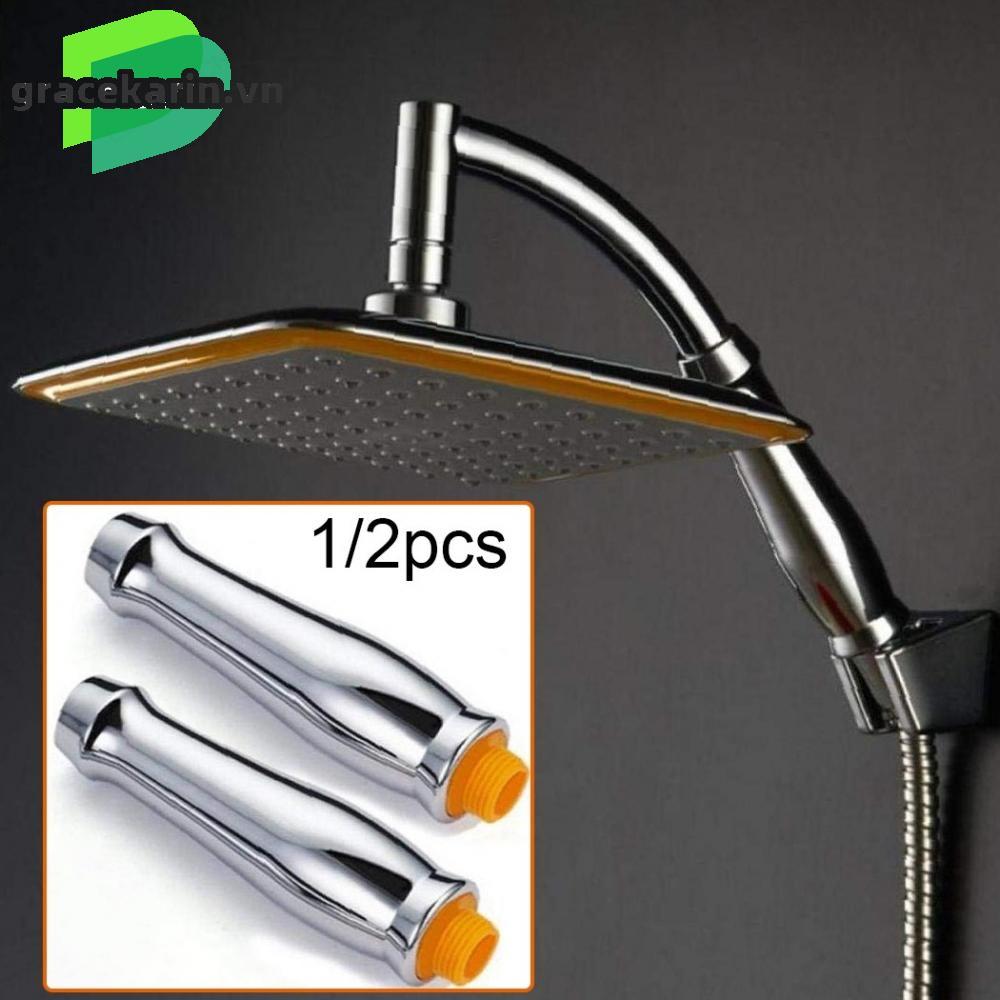 [GRCEKRIN-VN]Shower Arm Handheld Water Bathroom Chrome Extension Fixtures Mounted Part