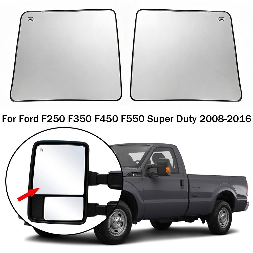 Dành Cho Xe Ford F250 F350 F450 F550 Super Duty 2008-2016 Có Kính Gương Trên Làm Nóng
