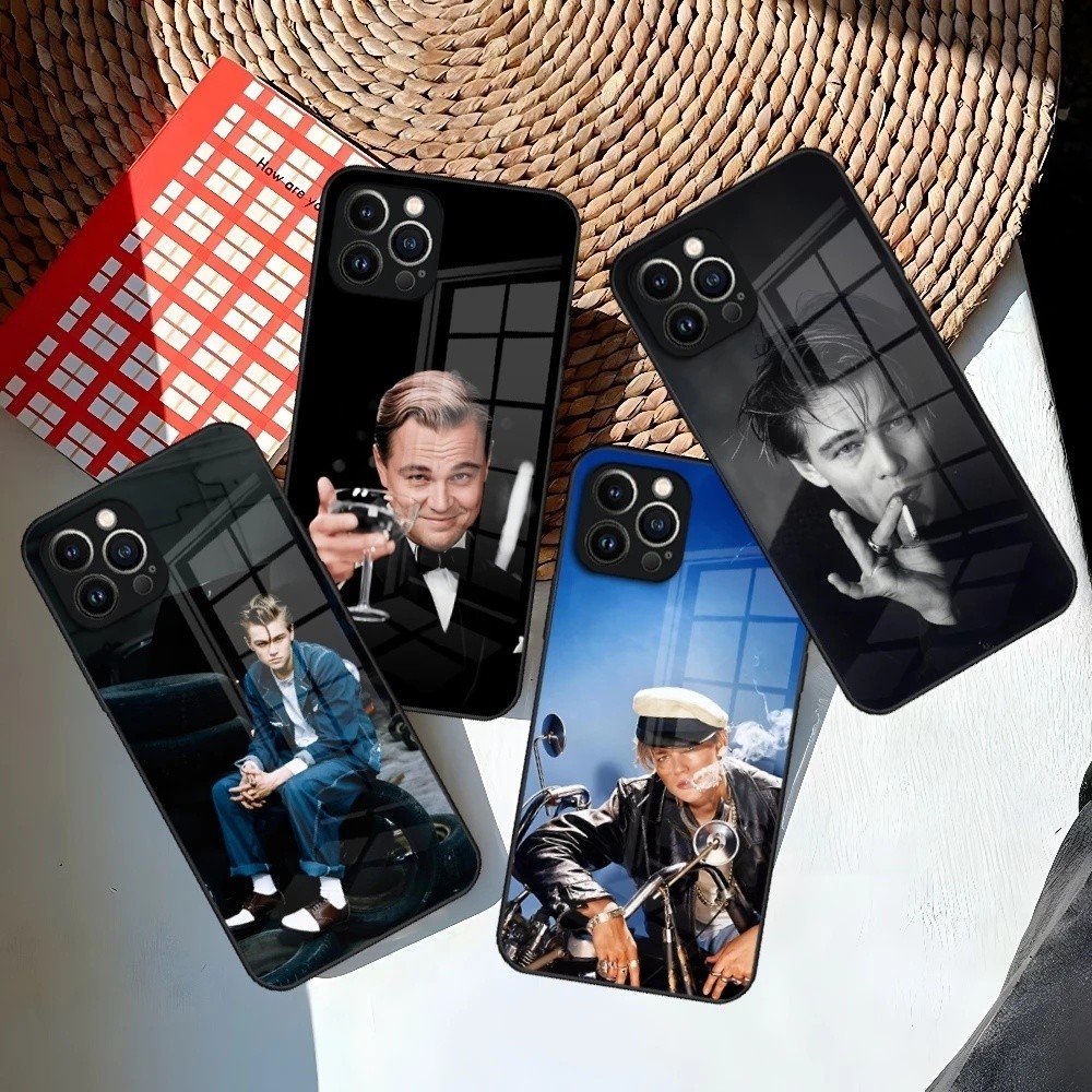 BK-1 Ngôi Sao Leonardo DiCaprio Nam Diễn Viên Ốp Lưng Điện Thoại Iphone 16 15 14 12 11 13 Pro Max Mi