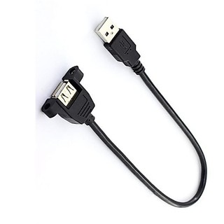 Dây Cáp USB Đực Cái Bắt Vít(không kèm ốc)