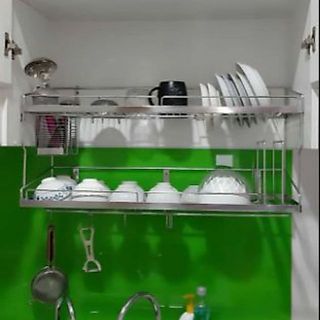 kệ inox 304 úp chén dĩa đa năng
