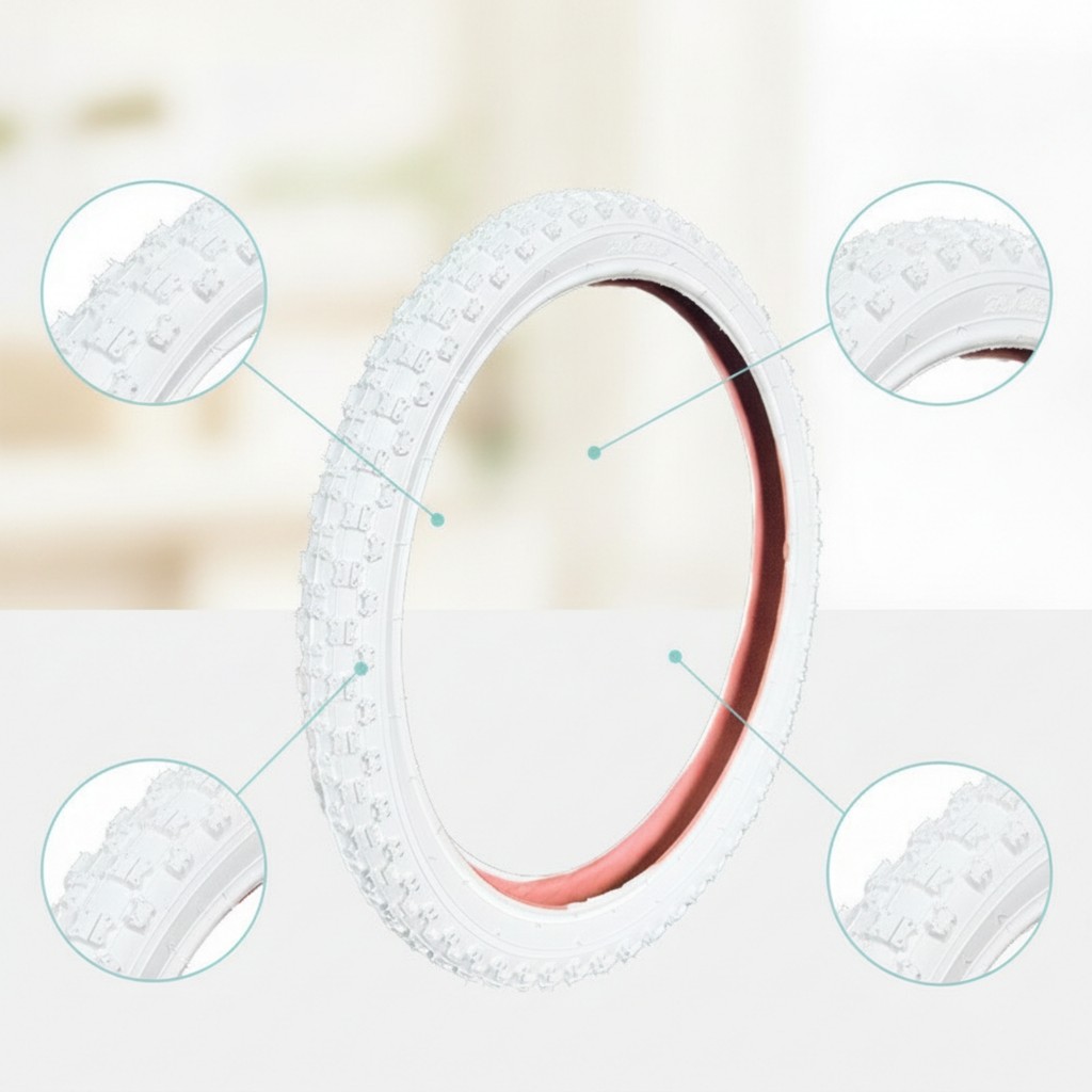 Lốp xe đạp trẻ em chắc chắn Lốp xe đạp trẻ em an toàn cao cấp cho trẻ em, đi xe hàng xóm