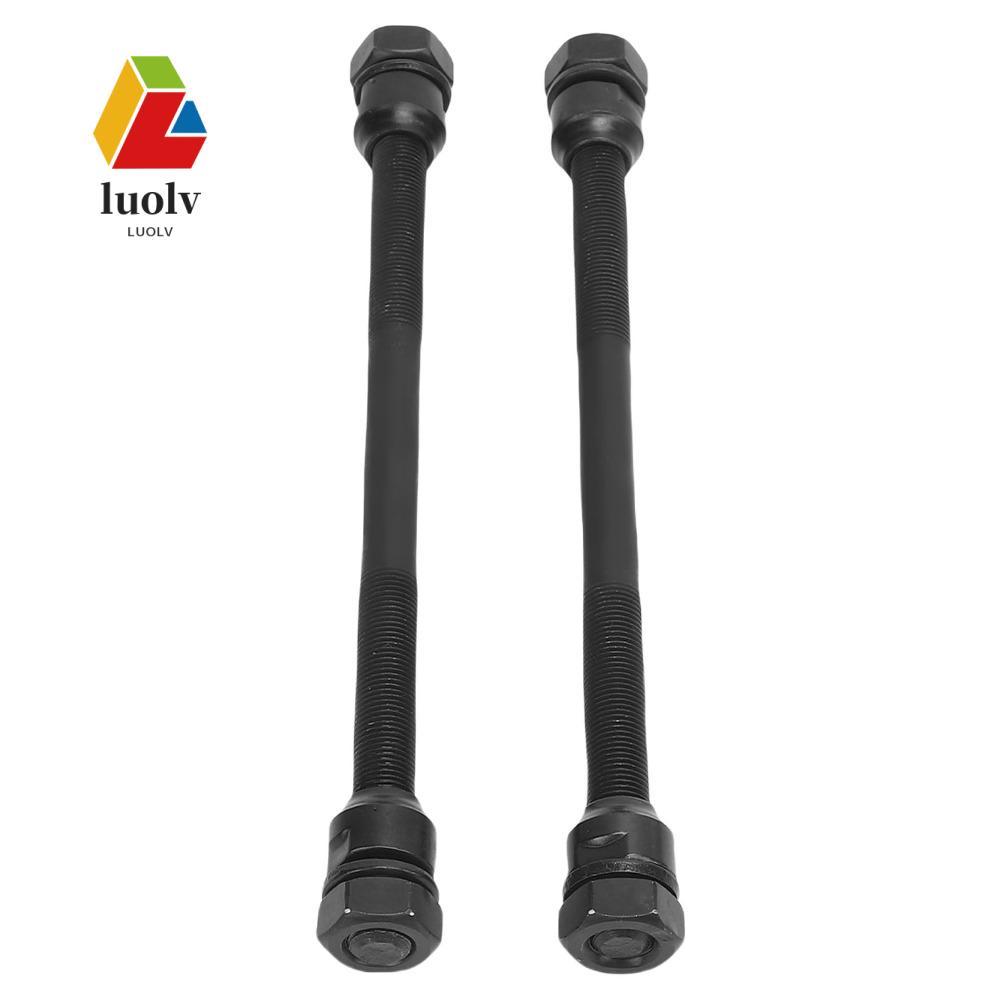 LUOLV 2 Trục Xe Đạp, Trục Trung Tâm Xe Đạp Chắc Chắn Thép, Bền Dài 190mm Đường Kính 10mm 190mm Trục 