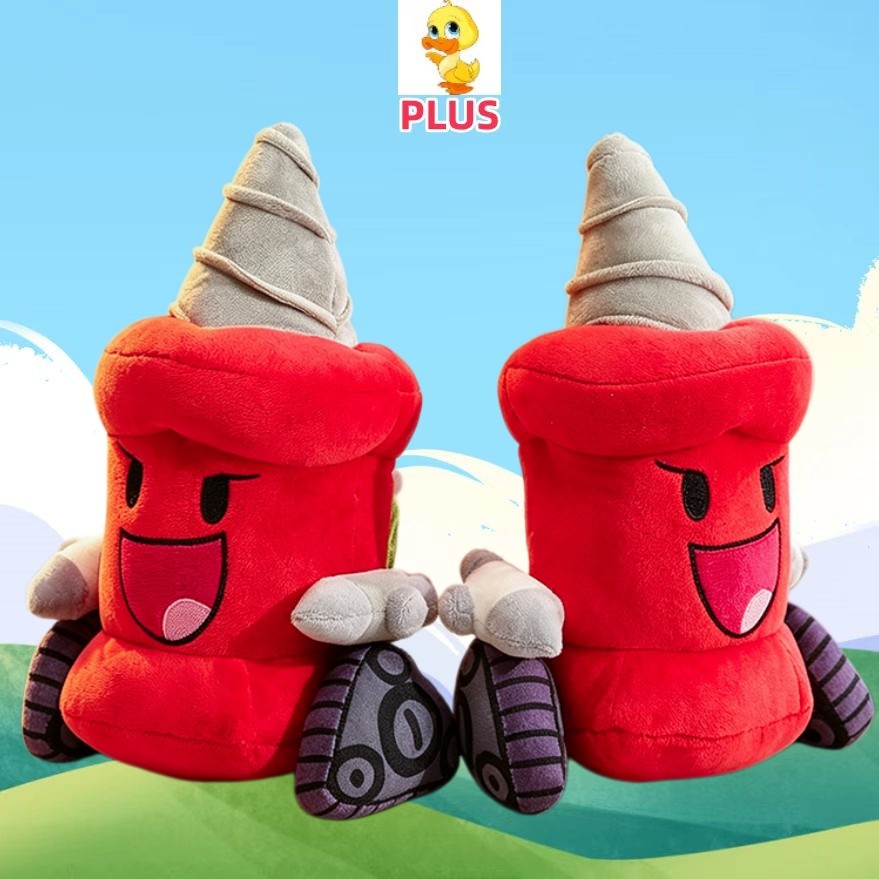 PLUS Milo và Chip Sang Trọng Pin Đồ Chơi Sang Trọng Bfdi Trận Chiến Cho Dream Island Búp Bê Vui Nhộn