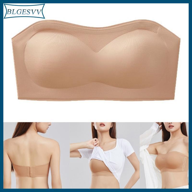 Blg Nữ Thể Thao Bandeau Nhân Quả Ống Áo Ngực Không Dây Đệm Liền Mạch Áo Ngực