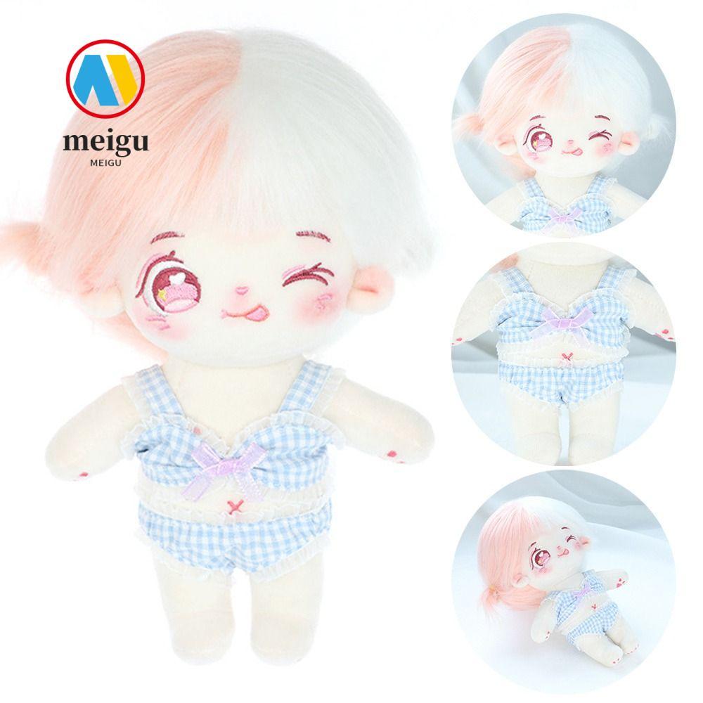 MEIGU 20cm Búp Bê Bikini Búp Bê Cotton Quần Áo Phụ Kiện 4 Màu Quần Áo Bơi Búp Bê