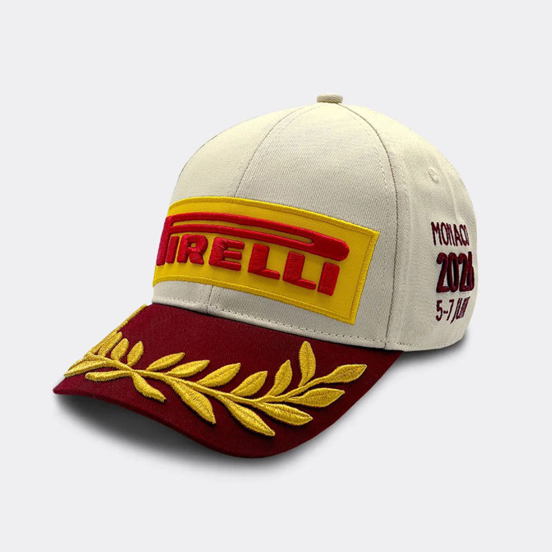 F1 Racing Monaco 2026 Racing Cap Laurel Vòng hoa thêu mũ Snapback cho