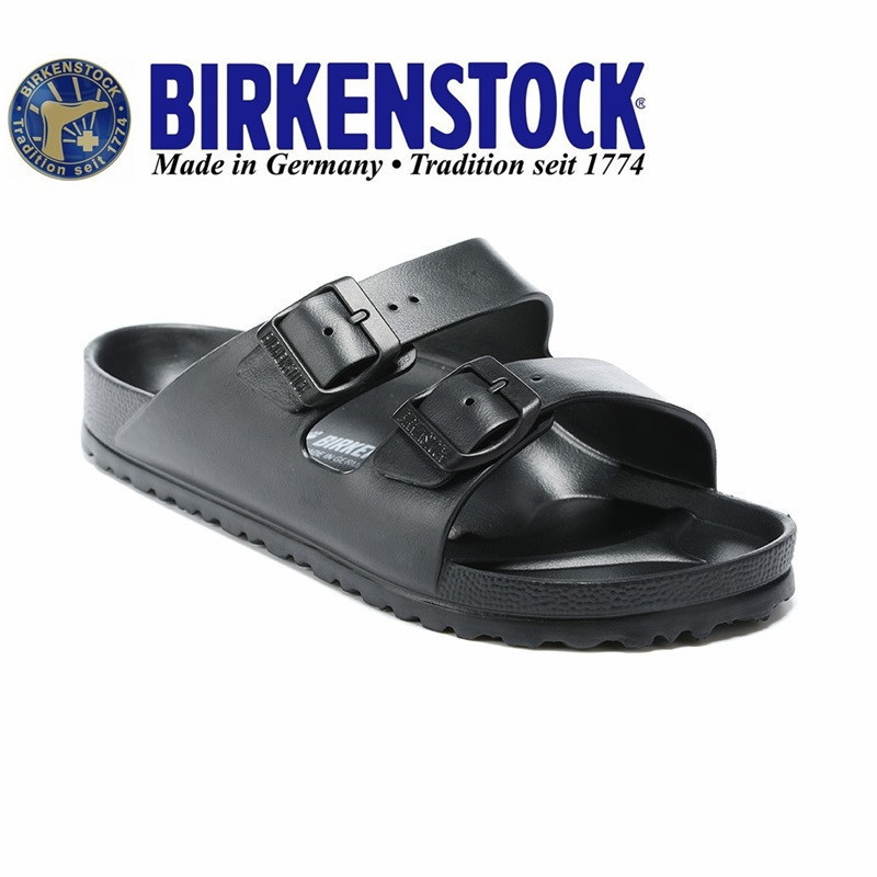 BIRKENSTOCK Birkenstock Dép đi biển hai dây màu đen EVA dành cho cặp đôi, Arizona 37-43