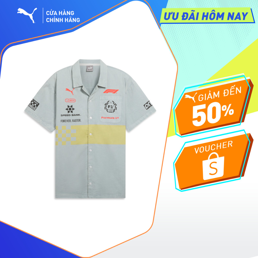 Áo Thun Thể Thao PUMA Nam F1 Racing Shirt Feather