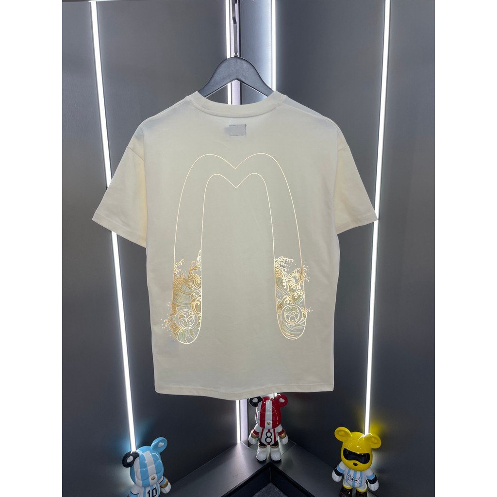2026Evisu tee / Áo thun Evisu In Áo thun nam nữ Tay ngắn Áo thun đi lại hàng đầu Hợp thời trang Châu