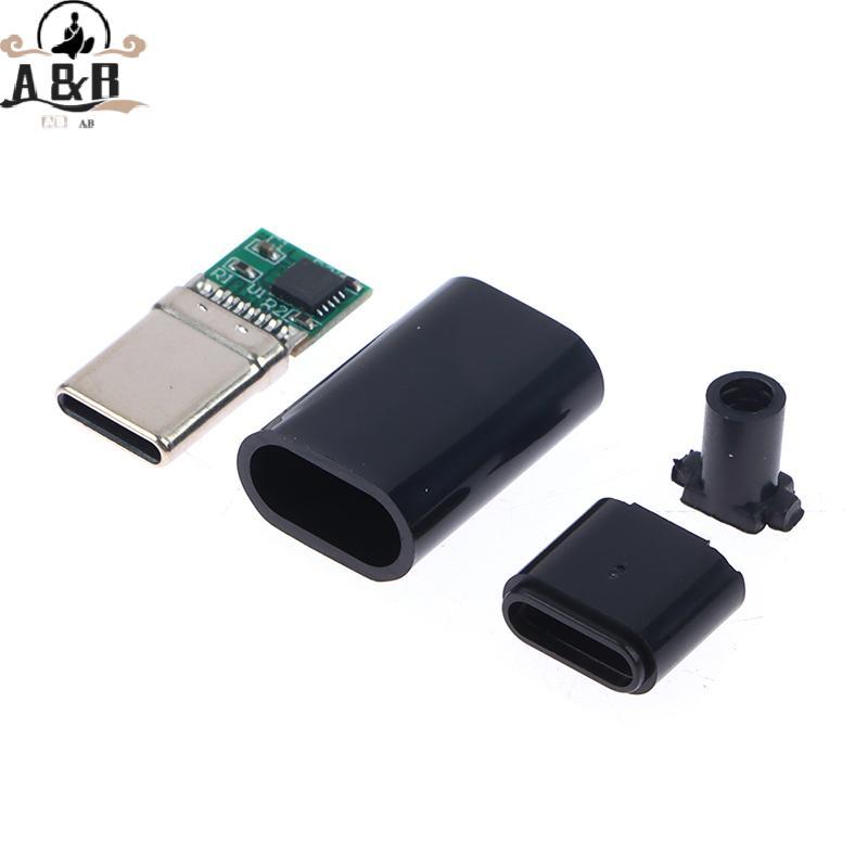 [A & B] 5A PD / QC Decoy Board Sạc nhanh 5V 9V 12V 15V 20V Mô-đun PD 2 3.0 DC Cáp kích hoạt USB Type