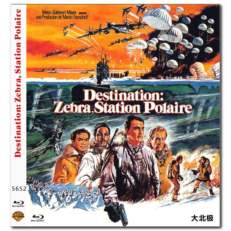 [En] Phim Blu-ray HD 4K UHD 1080P Ice Station Zebra