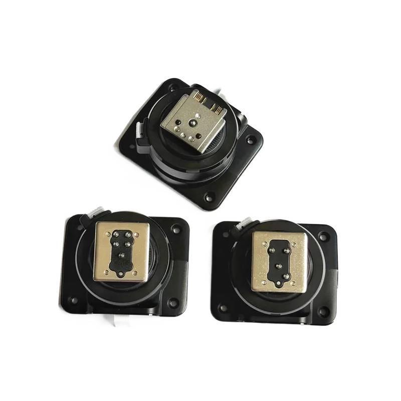 CHÚNG TÔI MỚI Cho Godox V100 Flash Hotshoe Giày Nóng Phía Sau Gắn Chân Đế V100-S V100-C V100-N V100S
