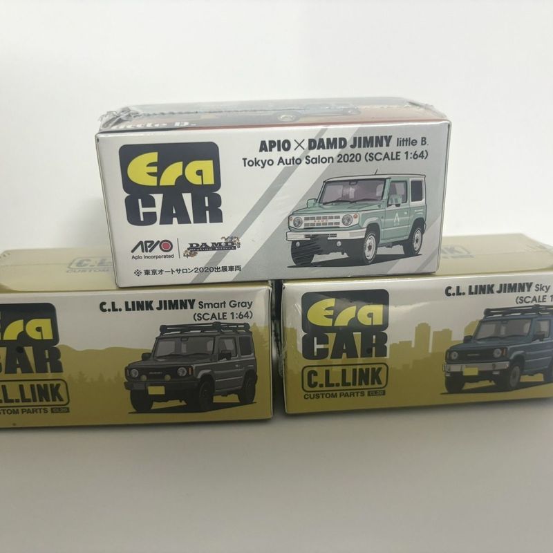 Era Car DAMD JIMNY LITTLE D JIMNY Green 1 / 64 Mẫu xe