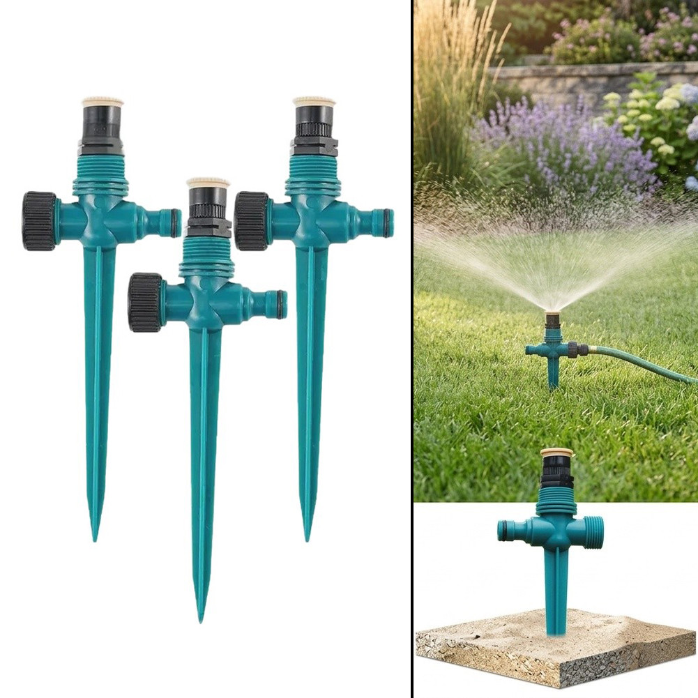 {WELV}Automatic 360° Garden Sprinkler System: Effortless Irrigation & Easy Setup