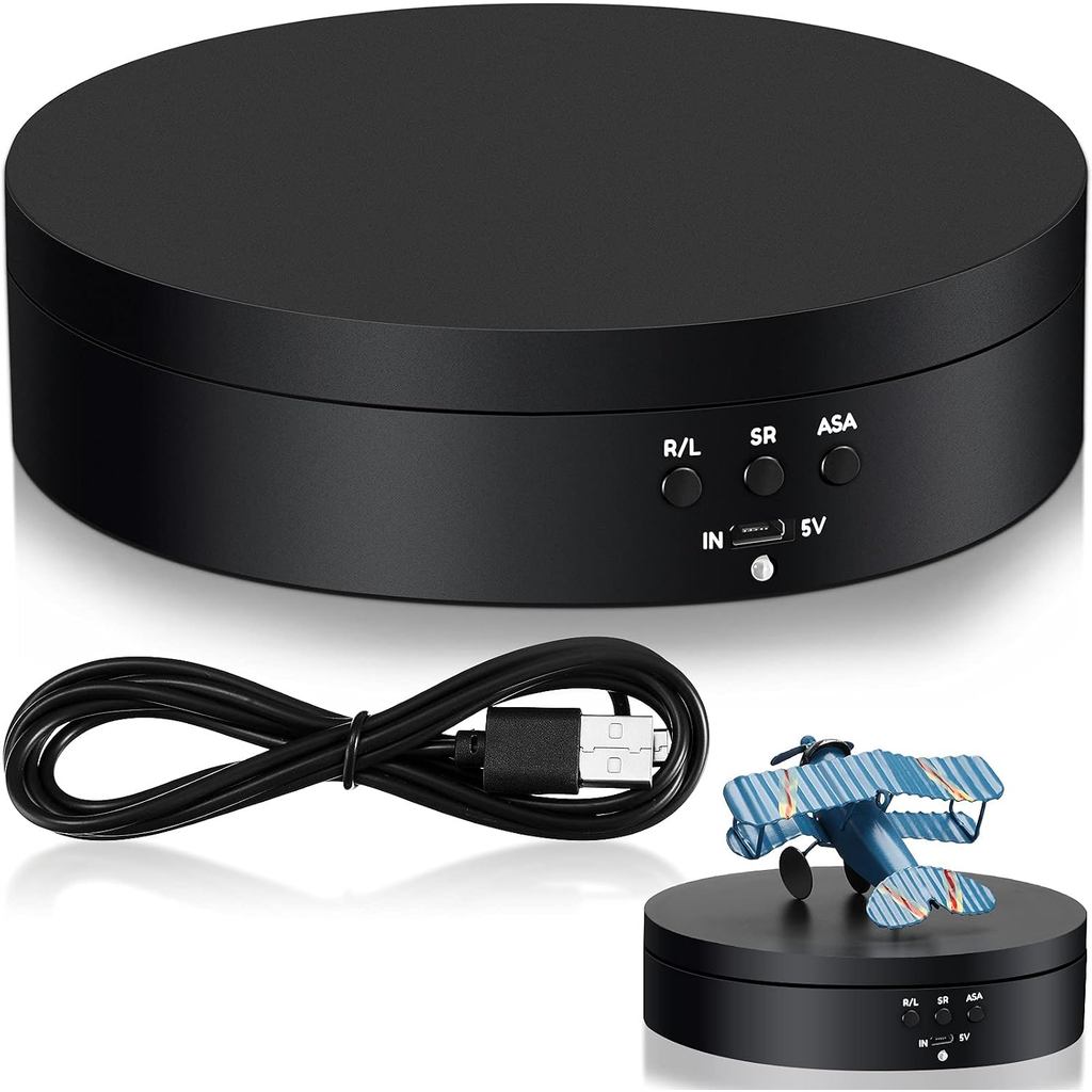 Giá đỡ màn hình xoay Hicarer Giá đỡ màn hình xoay cơ giới 360 độ với cáp nguồn USB để chụp ảnh Sản p