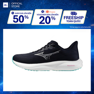 Giày Chạy Bộ Nam Mizuno Mizuno Revolt 4 - Xanh Đen - J1GC258101