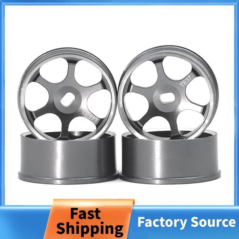 4 RC Xe Trôi Lốp Kim Loại Bánh Xe Hub Cho 1 / 28 MINI-Z MINI-Q GLA IW04 RC Xe Nâng Cấp Phần