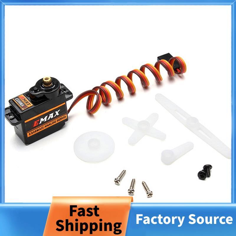 ByRC FPV FPV Drone Racing cho RC Plane 12g ES08MA II Mini Metal Gear Analog servo Mini Kim Loại Kỹ T
