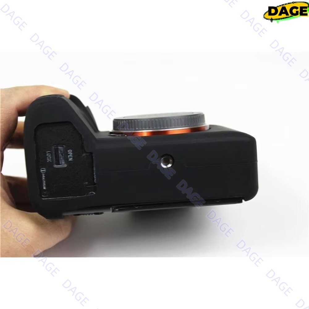 Vỏ bảo vệ da giáp silicon Vỏ bảo vệ thân xe cho Sony A7M4 ILCE-7R4 Vỏ bảo vệ silicon A7R4, Túi đựng 