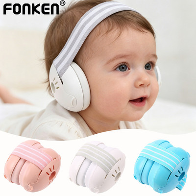 Fonken Bé Khử Tiếng Ồn Bảo Vệ Tai Nghe Chống Ồn Tai Nghe Thích Hợp Cho Bé Và Trẻ Tập Đi Lên Đến 48 Tháng