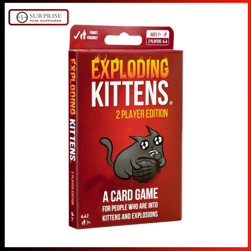Trò chơi bài Phát nổ Kittens Phiên bản 2 người chơi
