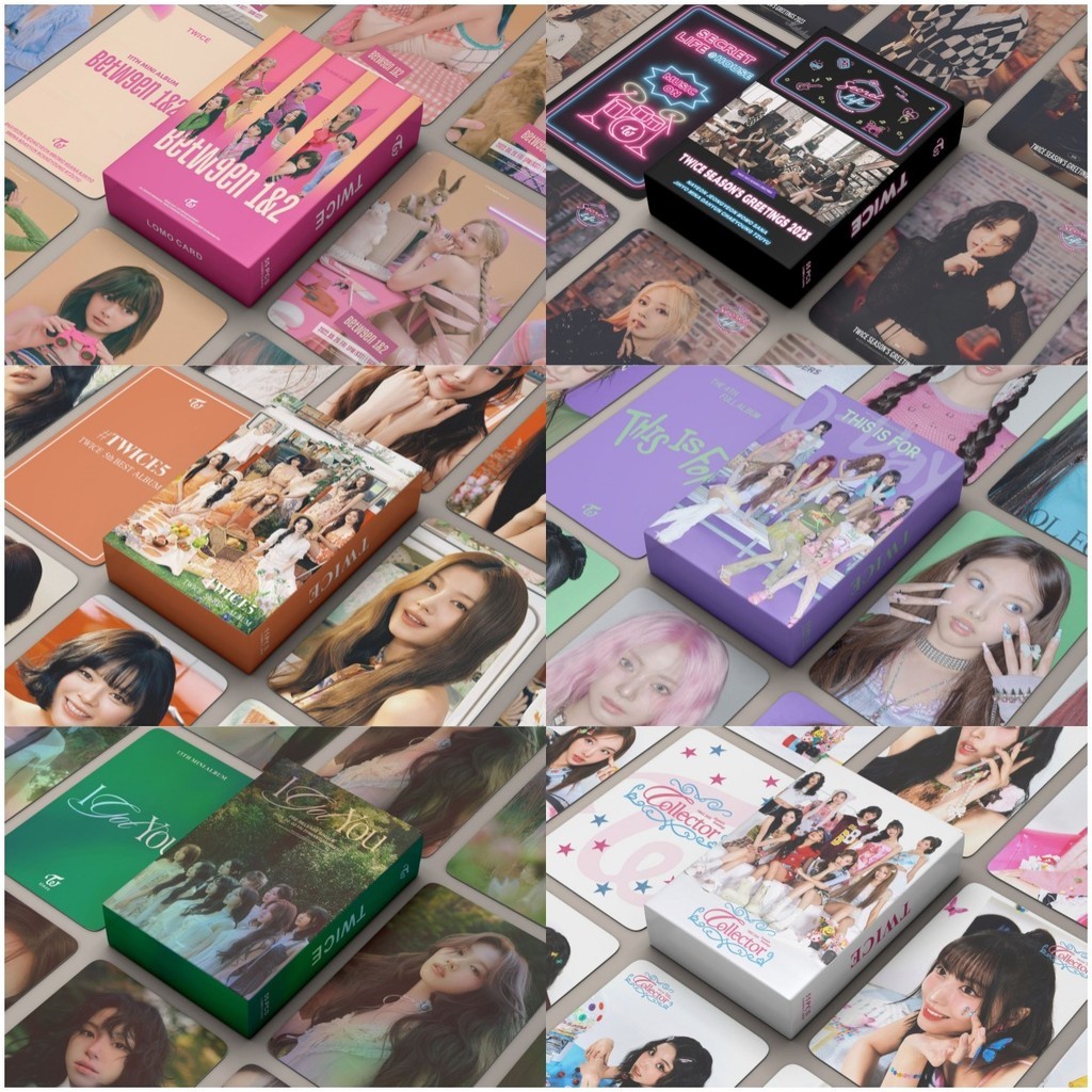 TWICE Tích hợp Link 55 Rabbit Photocards Namjing Nayeon Park Jihyo Dahyun Photocard Lomo Photocard