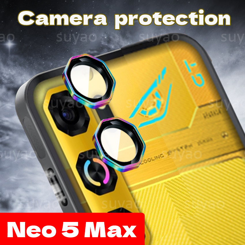 Dành Cho ZTE Nubia Neo 5 Max 5Max 2026 Eagle Eye Camera Ống Kính Phim Neo5Max HD Kính Cường Lực Tron