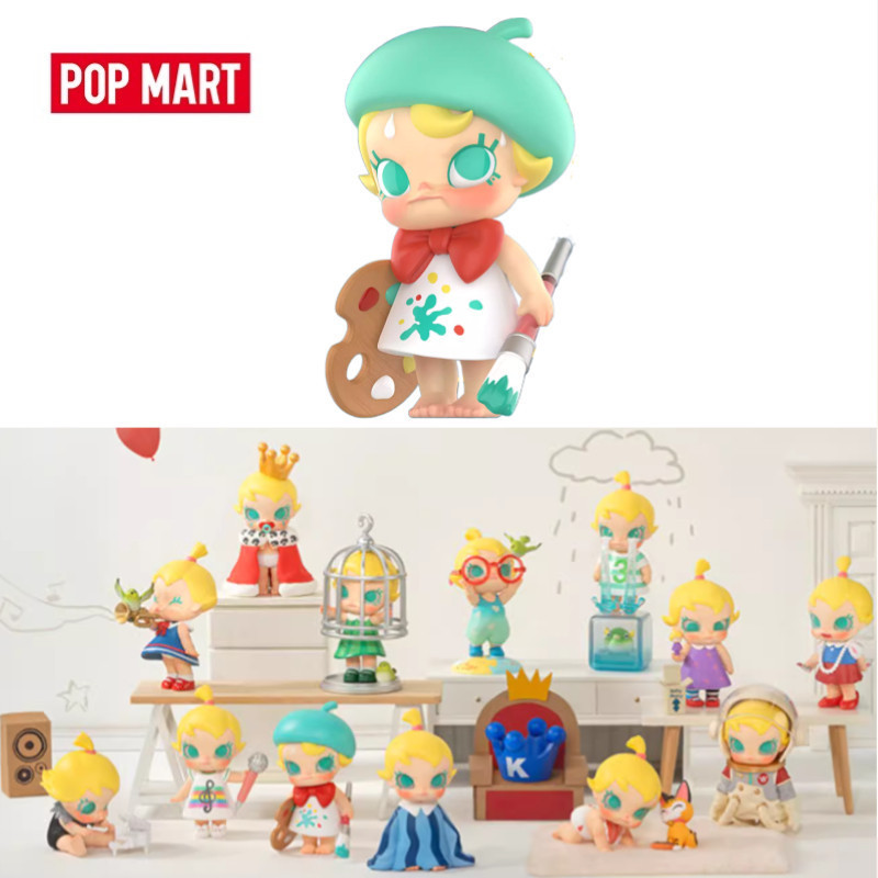 POPMART Baby Molly When I Was Three Series Nhân Vật Hộp Mù Đồ Chơi Quà Tặng