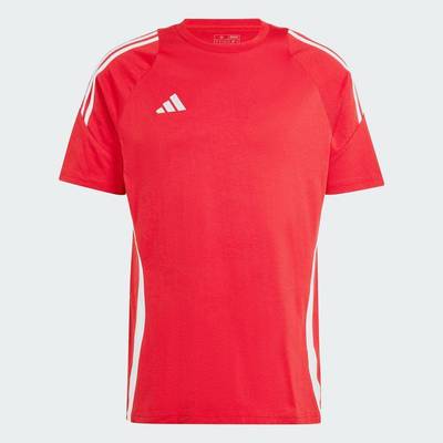 adidas Bóng đá Áo Thun Thể Thao Tiro 24 Nam Đỏ IR9349