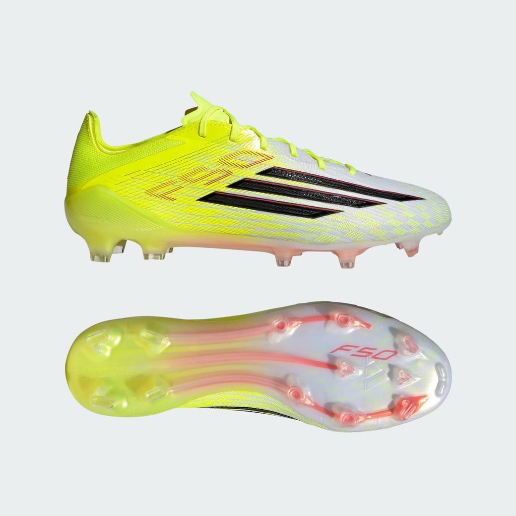 adidas Football F50 Elite Firm Ground Football Boots Unisex Yellow JR6457