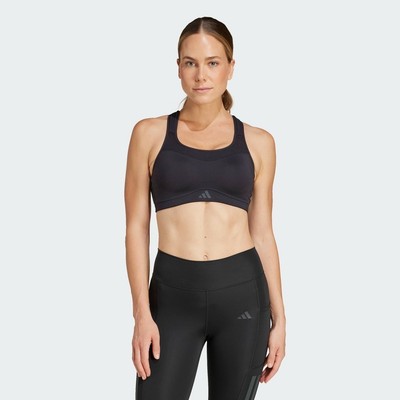 adidas Gym & Training Áo Bra Tập Luyện Nâng Đỡ Mạnh TLRD Impact Nữ Đen JD2115