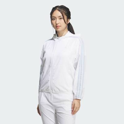 adidas Đánh gôn ÁO KHOÁC KHÓA KÉO DỌC THÂN Nữ trắng KA4308