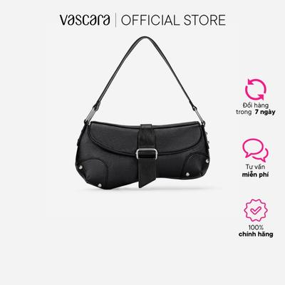 Vascara Túi Saddle Y2K Hoạ Tiết Leopard - SHO 0324