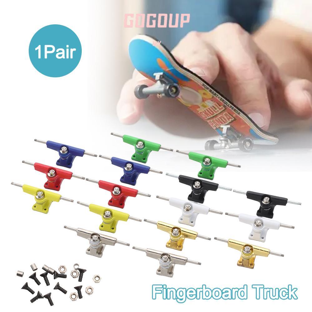 GOGUVO 1 Cặp Giá đỡ sàn chịu lực, với đai ốc Đồ chơi sở thích Bộ sưu tập Fingerboard Truck, Model Mi