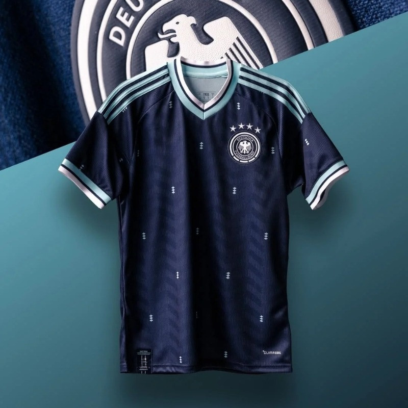 Đức Jersey World Cup 2026 Jersi Đức Sân khách Jersey Germani Player Issue 1: 1 [HÀNG CÓ SẴN]
