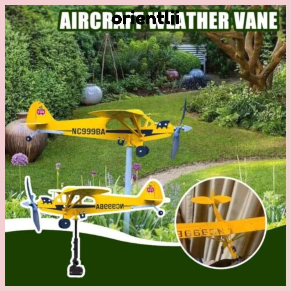 ORIENTLEE Weather Vane Creative Pipe Wind Direction Compass